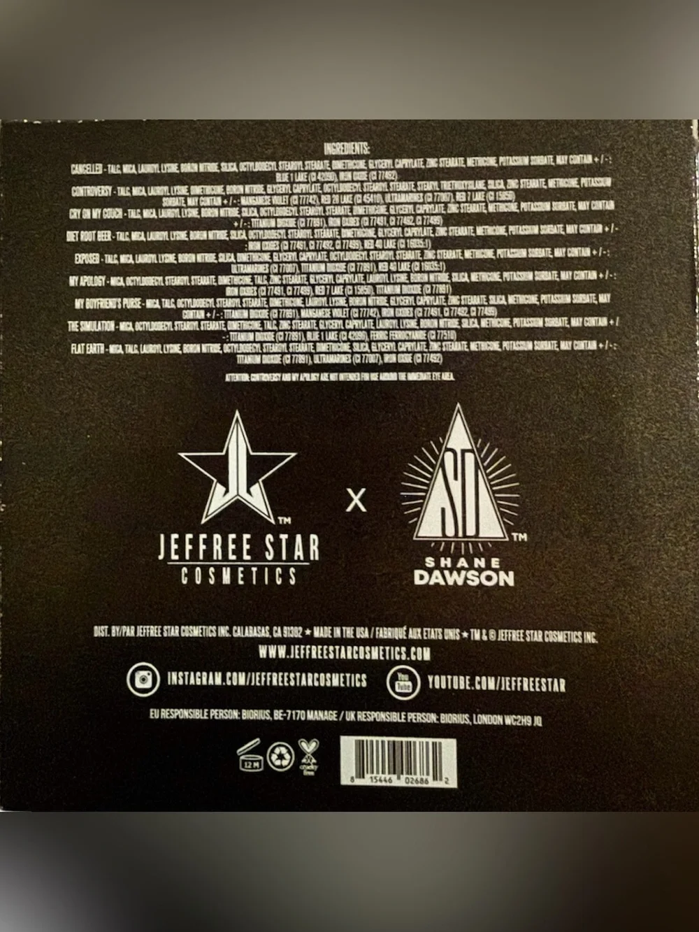 Jeffree Star ✨brand new